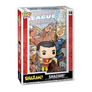 Funko Pop! Comic Covers DC Shazam 14 Justice League America Shazam! Vinyl Figure